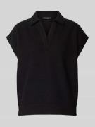 Gebreid shirt met V-hals, model 'Goste'