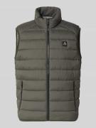 Regular fit bodywarmer van waterafstotend materiaal