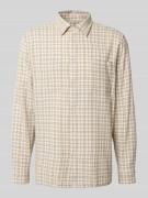 Regular fit vrijetijdsoverhemd met kentkraag, model 'John'