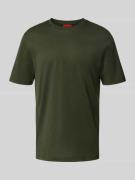 Slim fit T-shirt van puur katoen, model 'DIMERSTEE'