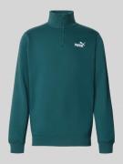 Sweatshirt met labelstitching