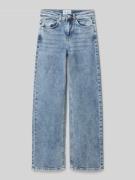 Loose fit jeans met steekzakken, model 'YARA'