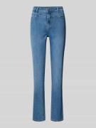 Slim fit jeans met achterzakken