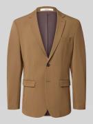 Slim fit colbert met viscose, model 'LIAM'