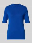 Gebreid shirt met opstaande kraag