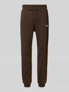 Regular fit sweatpants met elastische band, model 'KANE'