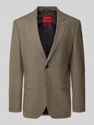 Slim fit 2-knoops colbert van wolmix, model 'ARTI'