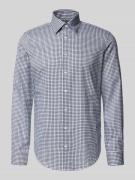 Slim fit zakelijk overhemd met knoopsluiting