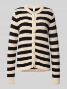 Gebreide cardigan met ronde hals, model 'SIRONI'