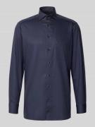 Regular fit zakelijk overhemd van puur katoen