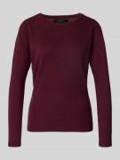 Regular fit gebreide pullover van puur katoen, model 'CARE'