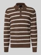 Gebreide pullover met kentkraag