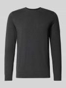 Regular fit gebreide pullover van puur katoen, model 'BERG'