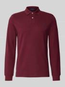 Poloshirt met labelstitching