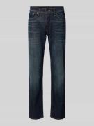 Tapered fit jeans met steekzakken, model 'MIKE'