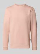 Sweatshirt met ronde hals en logo