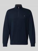 Sweatshirt met labelstitching