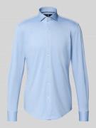 Slim fit zakelijk overhemd met haaikraag, model 'HANK'