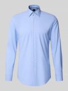 Slim fit zakelijk overhemd van ademend materiaal, model 'KENT