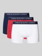 Boxershort met elastische band met logo in een set van 3 stuks
