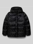 Gewatteerd jack met capuchon