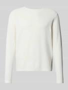 Gebreide pullover met ronde hals, model 'GEORGE'