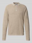 Gebreide pullover met kentkraag