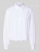 Overhemdblouse met knoopsluiting