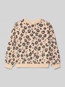 Oversized sweatshirt van katoenmix