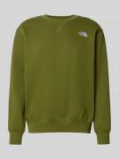 Sweatshirt met labelstitching