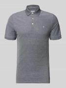 Regular fit poloshirt met labelstitching, model 'PAULOS'