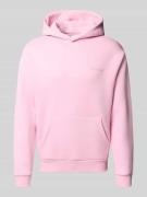 Hoodie met labelprint