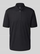 Poloshirt met korte ritssluiting