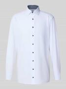 Modern fit zakelijk overhemd met kentkraag