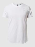 T-shirt met labeldetail