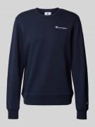 Sweatshirt met labelstitching