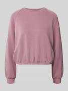 Sweatshirt met contraststrepen