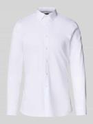 Super slim fit zakelijk overhemd met kentkraag