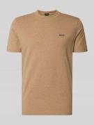 Regular fit T-shirt van katoenmix, model 'TEE'