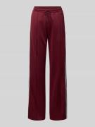 Straight fit sweatpants met contraststrepen, model 'Terry'