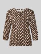 Longsleeve met 3/4-mouwen