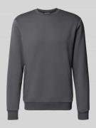 Regular fit sweatshirt van katoenmix, model 'CERES'