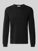 Regular fit pullover van puur katoen