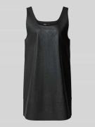 Oversized mini-jurk zonder mouwen, model 'JOSIE'