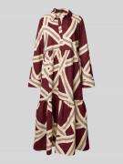 Midi-jurk met tuniekkraag, model 'Werano'