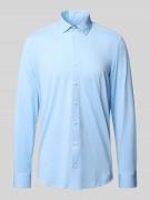 Slim fit zakelijk overhemd met knoopsluiting