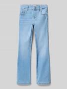 Flared jeans van katoenmix, model 'ROYAL'