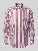 Regular fit zakelijk overhemd met kentkraag