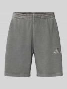 Sweatshorts met logostitching