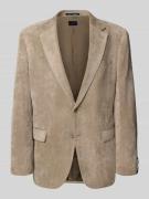 Regular fit colbert met reverskraag en klepzakken